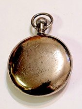 Vintage 1908 Hamilton 18s/21 Jewels 940 Pocket Watch Serviced Locomotive Case.