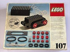 Vintage 1976 LEGO 107 ~ NEW DAMAGE BOX ~ READ DESCRIPTION