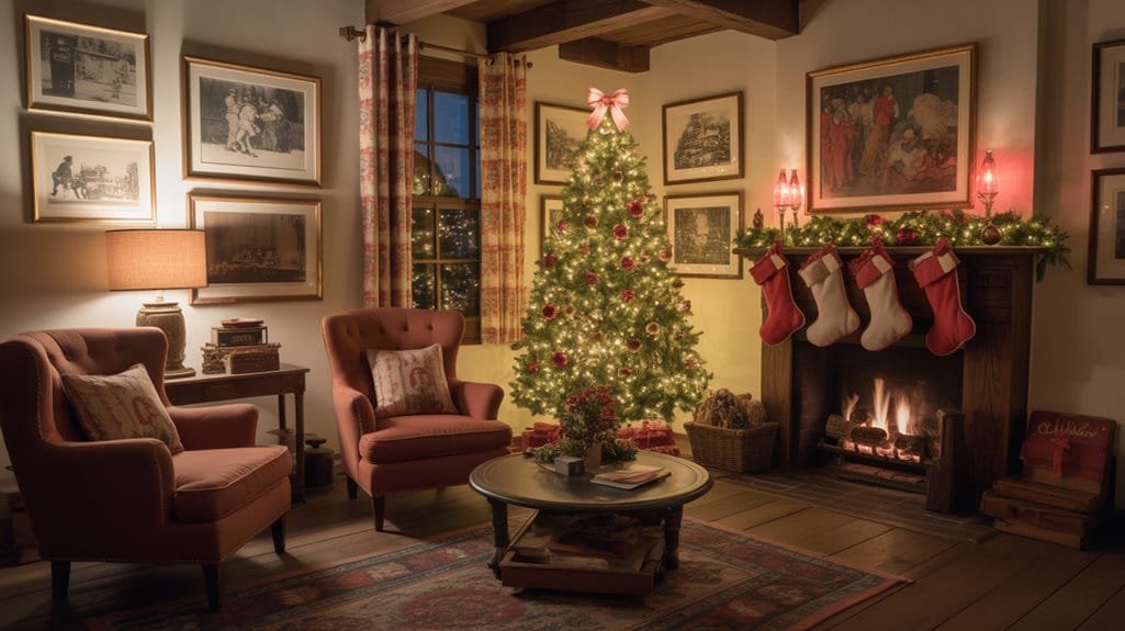 vintage holiday art collection
