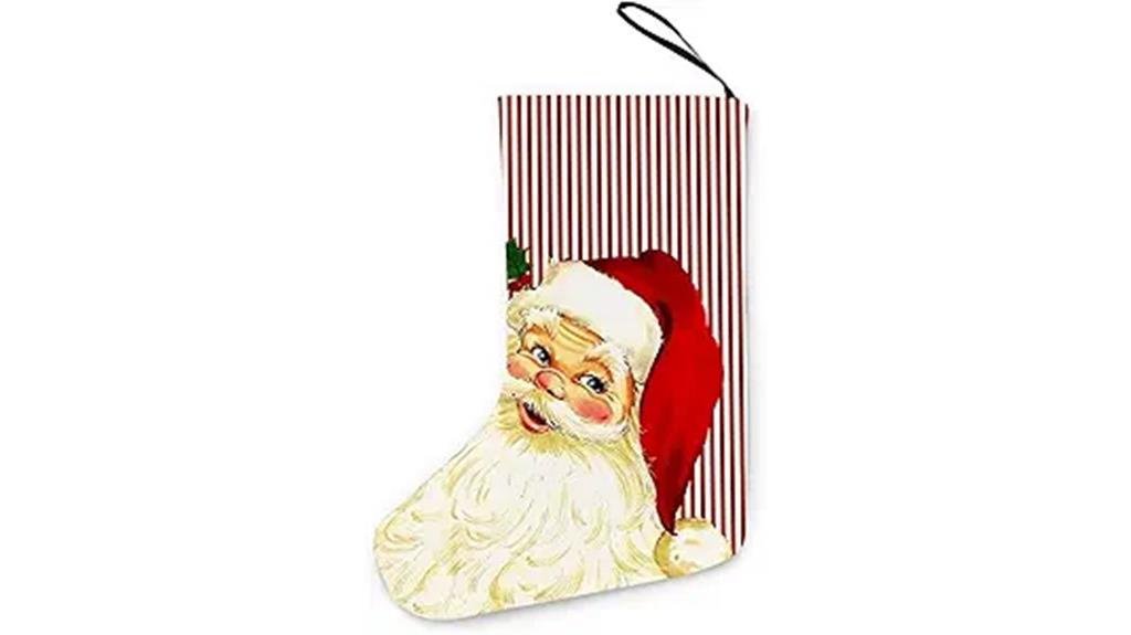 vintage santa christmas stockings