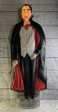 Vintage BELA LUGOSI DRACULA Blow Mold Don Featherstone 1998 Halloween Yard Decor