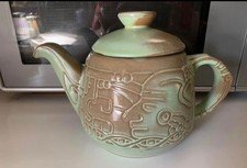 Vintage Frankoma Pottery Aztec, Prairie Green.