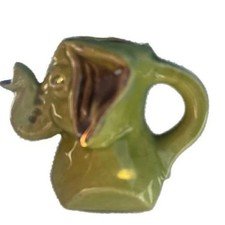 Vintage Frankoma Pottery Elephant