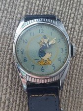 Vintage US Time Disney Donald Duck “Birthday” Collection Watch, 1948 Working