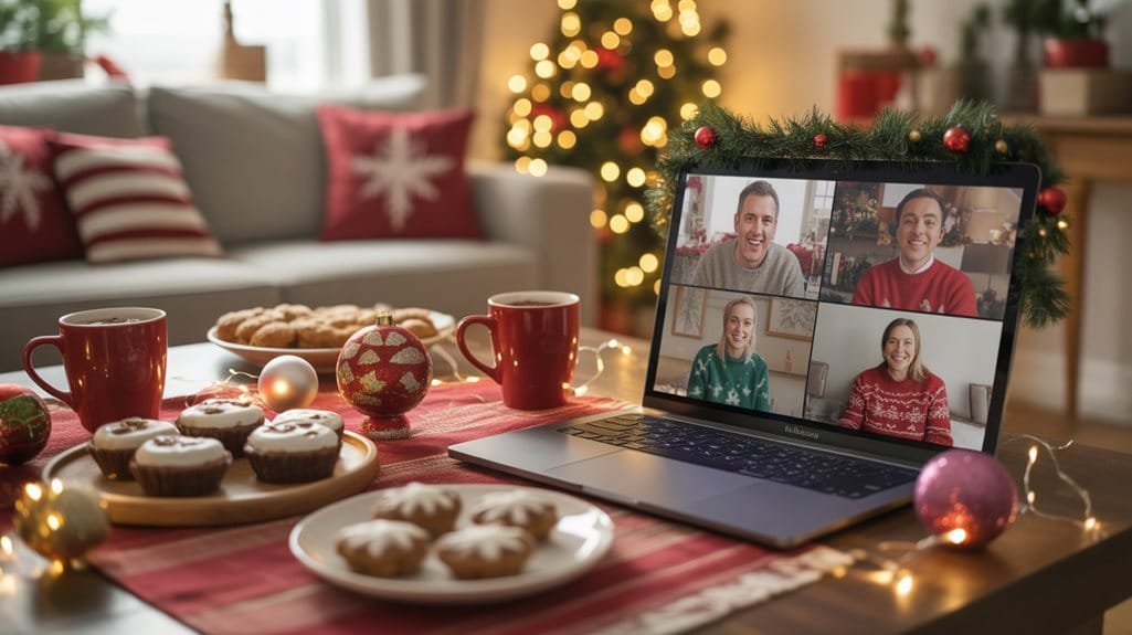virtual holiday celebrations together