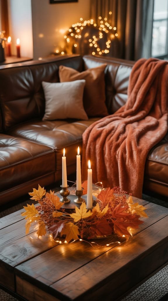 warm ambient lighting layers