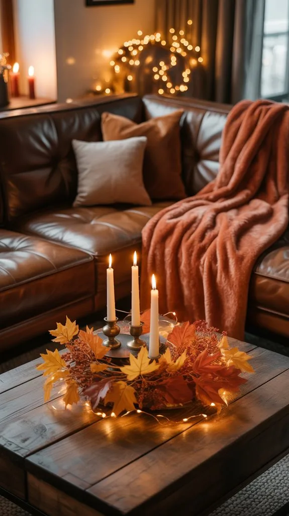 warm ambient lighting layers