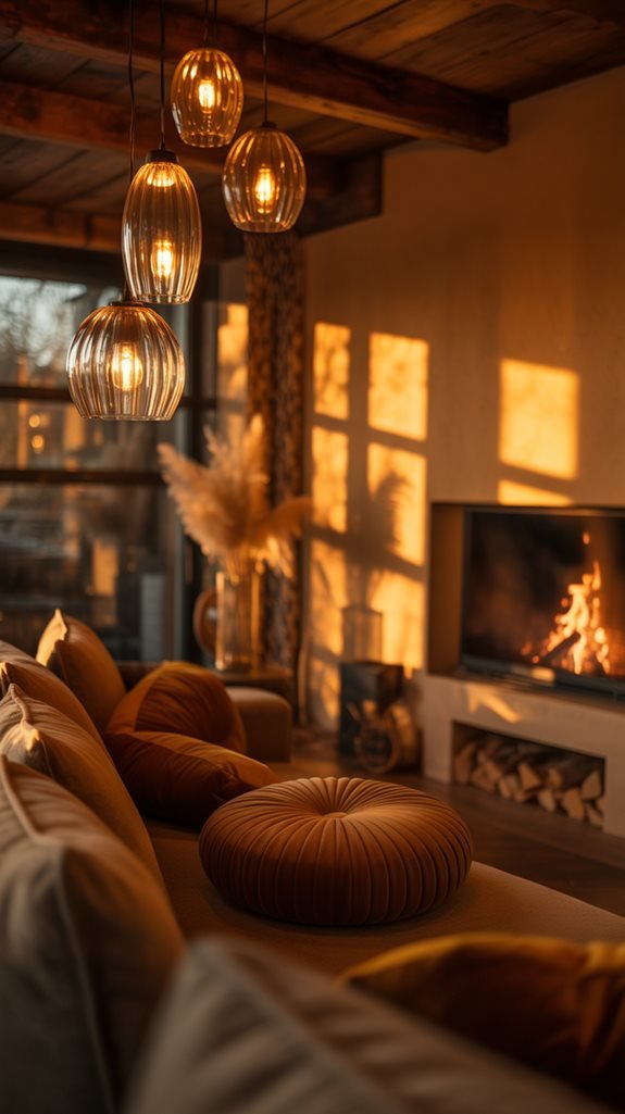 warm lighting for ambiance