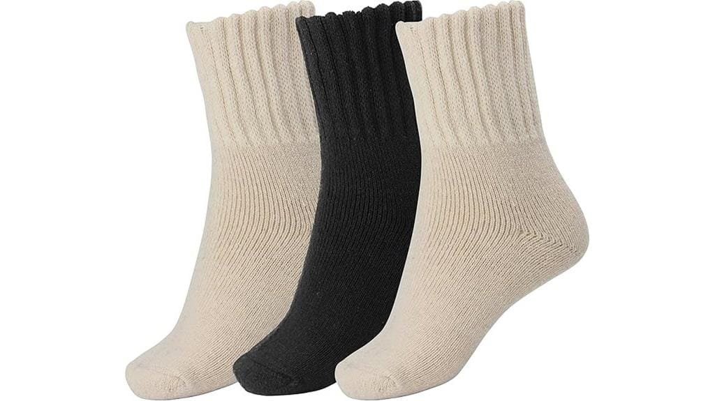 warm winter boot socks