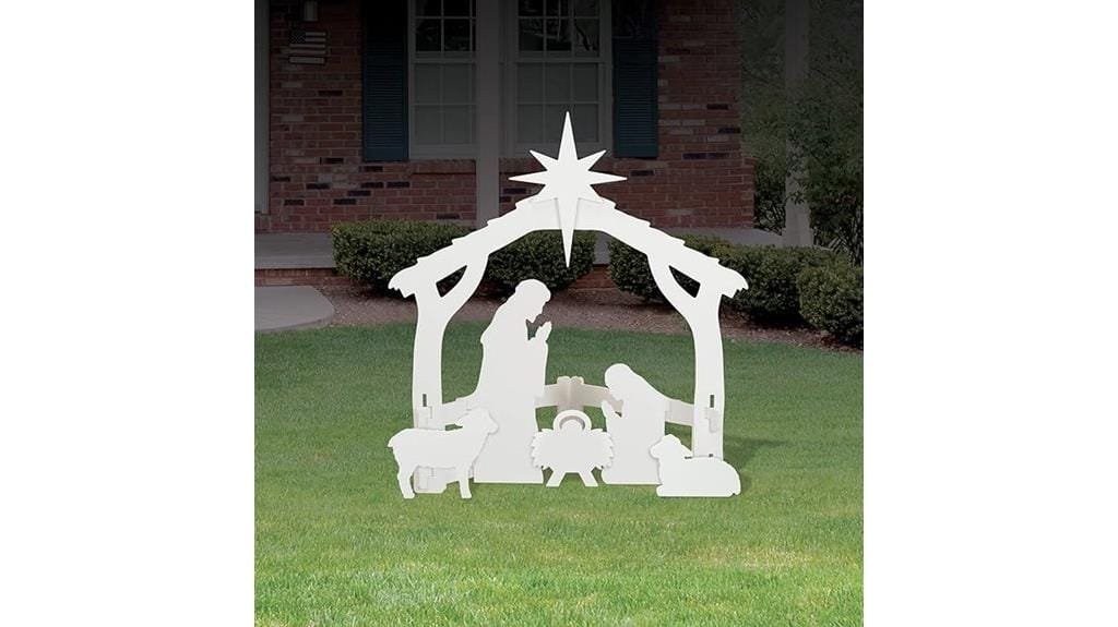 waterproof outdoor nativity set