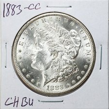 1883-CC Morgan Dollar BU Uncirculated Mint State 90% Silver $1 US Coin