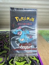 2000 Pokemon 1st Edition Neo Genesis Sealed Light Pack - Feraligatr