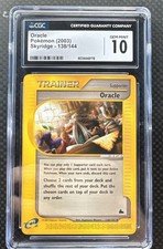 2003 Pokemon Skyridge Oracle 138/144 CGC GEM MINT 10