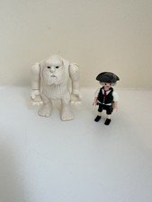 2018 Playmobil 4" White Yeti Figure Abominable Snowman 9473 And Figurine (2 Lot)