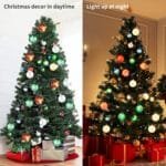 28ft Christmas Ball Ornament String Lights