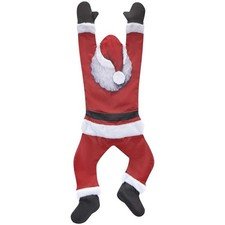 4'11" Window Gutter Roof Hanging Santa Claus Christmas Outdoor Holiday Decor