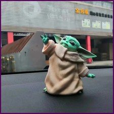 8CM Star War Mandalorian Little Baby YODA Statue Figure Toys Free Shipping