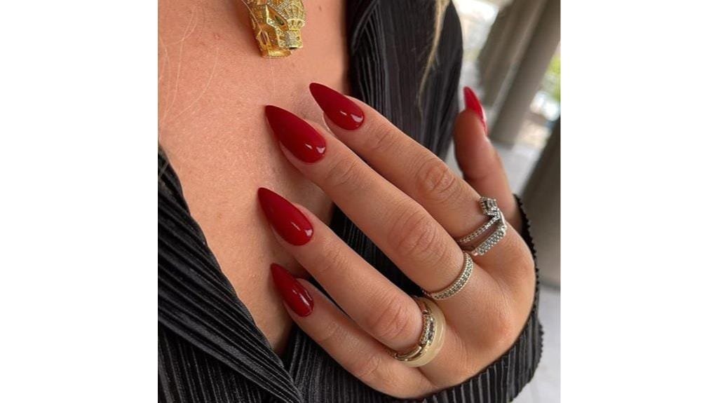 almond shaped press on nails