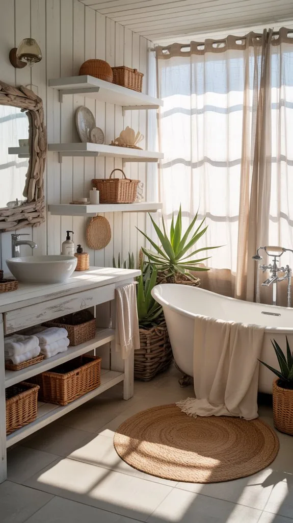 beachy functional storage solutions