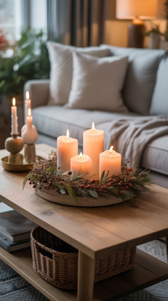 berry and foliage garlands