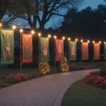 best lighted garden flags