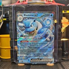 Blastoise ex 151 Ultra Rare Pokémon TCG 009/165 Scarlet & Violet
