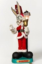 Bugs Bunny Animated Christmas Santa Lamp Post 26” Looney Tunes 1996 Vintage