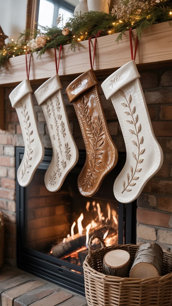 charming personalized holiday stockings