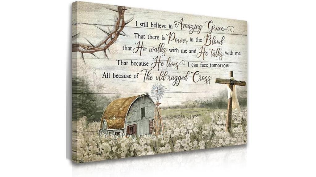 christian wall art canvas