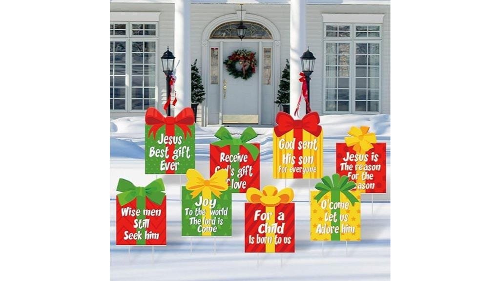 christmas nativity yard signs
