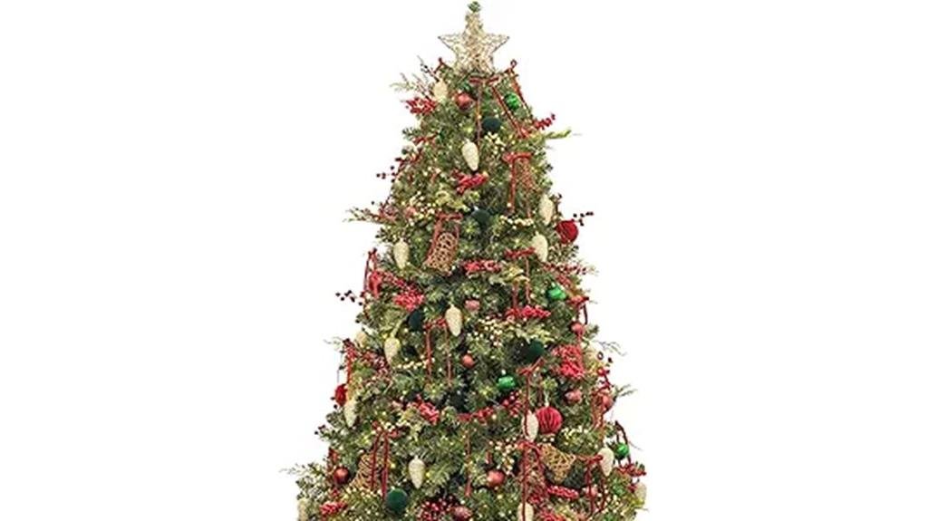christmas tree with decorations
