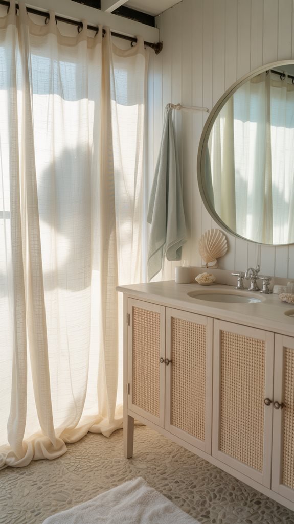 coastal inspired light fabrics