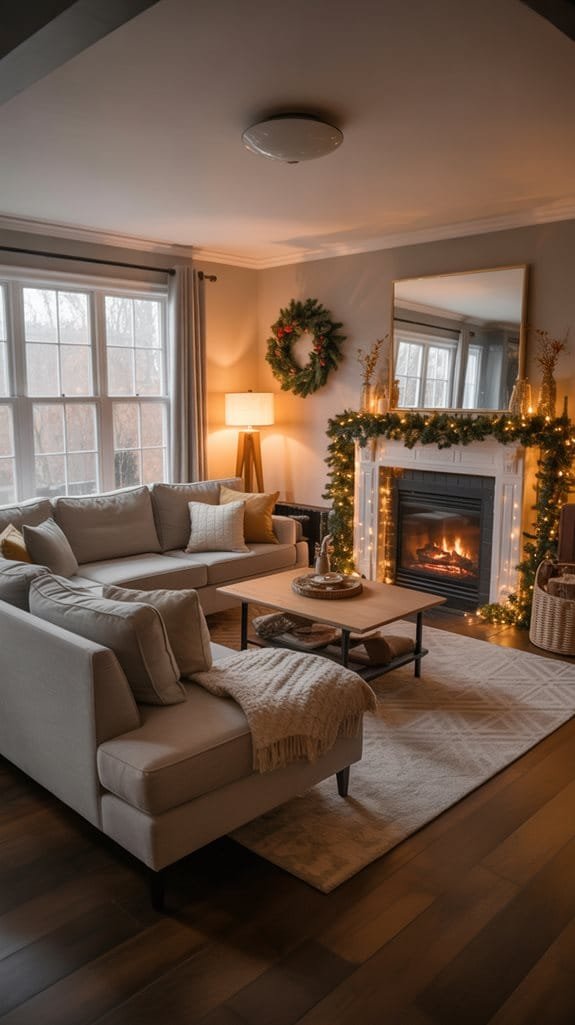 comfortable inviting furniture arrangement