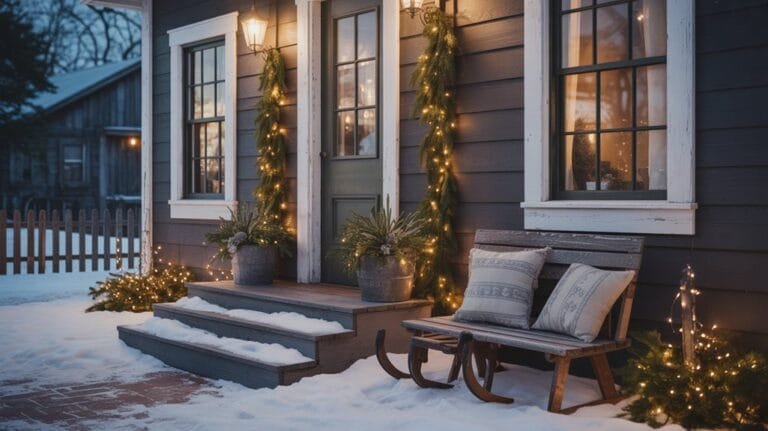 cozy festive holiday decor