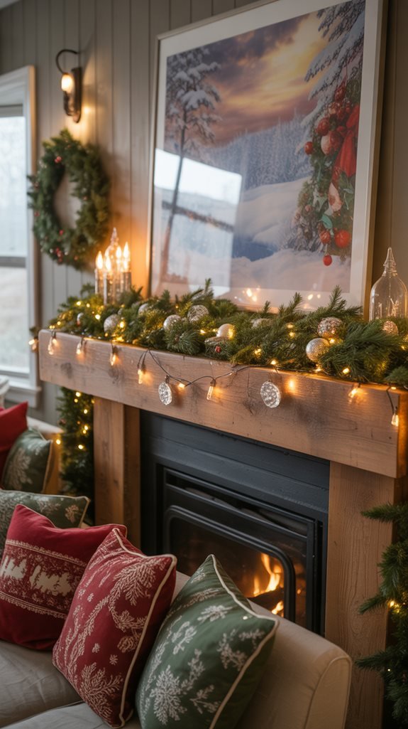 cozy seasonal wall decor