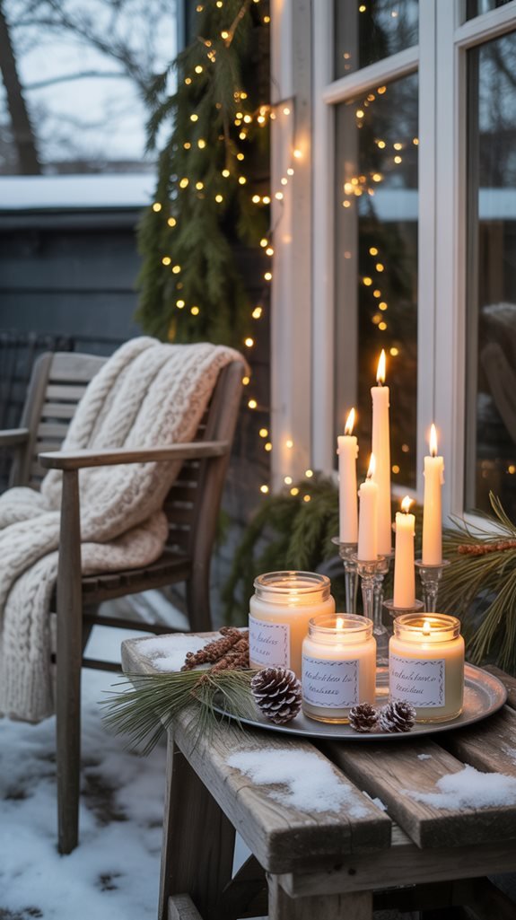 cozy winter scented retreat