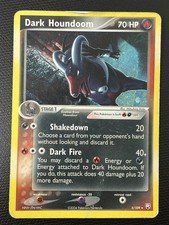 Dark Houndoom 5/109 EX Team Rocket Returns Rare Holo Pokémon Card MP
