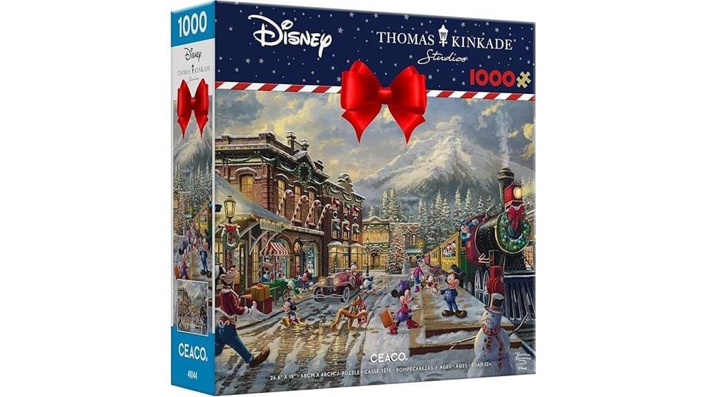 disney holiday jigsaw puzzle