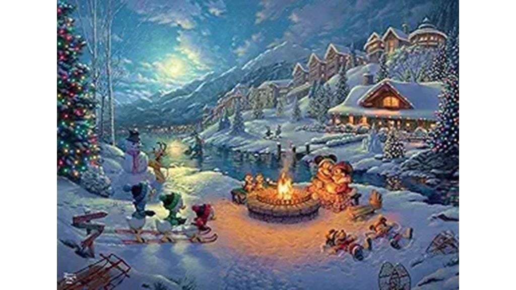 disney holiday jigsaw puzzle