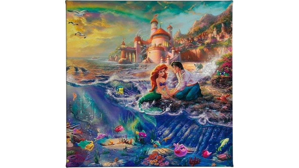 disney s little mermaid art