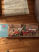 Disney Animated Holiday Christmas Train With Lights & Music New Unopened Sealed