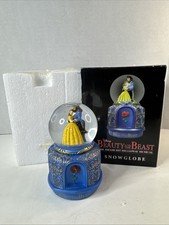 Disney Beauty and The Beast Snow Globe 4.75” - Broadway Musical Souvenir
