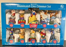 Disney Snow White & Seven Dwarfs Illuminated Tree Trimmer Lights - Santa’s Best