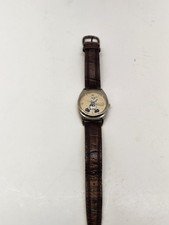 Donald Duck VINTAGE DISNEY Wristwatch VHTF READ RARE - STEAMING DONALD