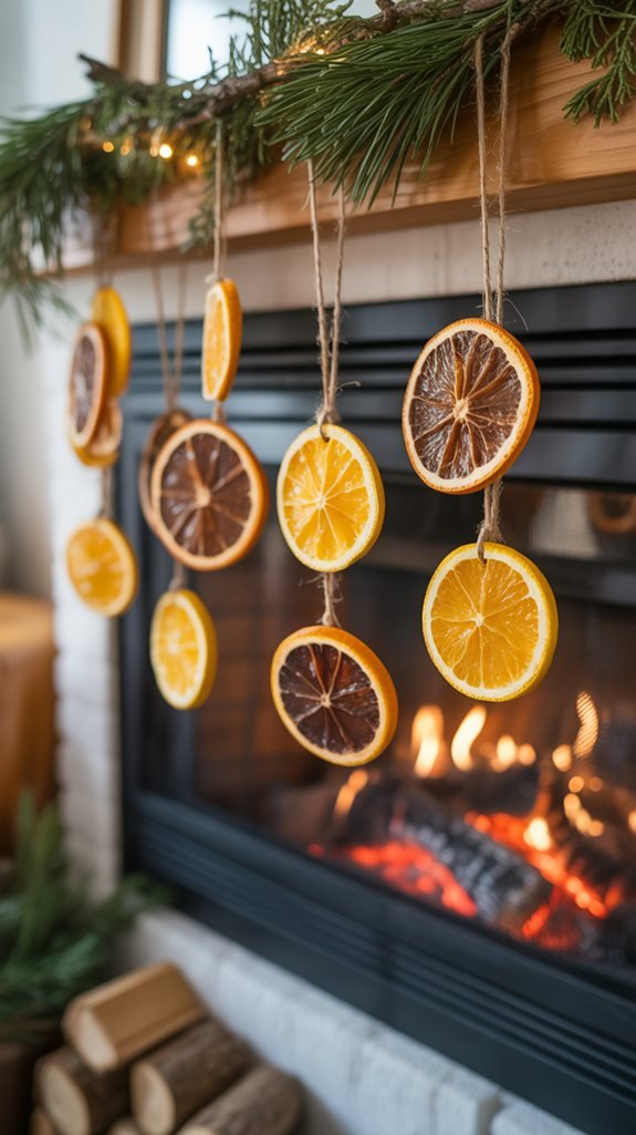 dried fruit holiday ornaments