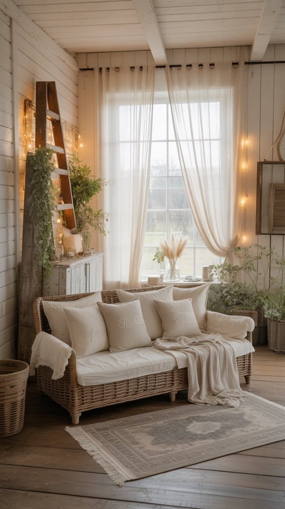 ethereal fabric draping elegance