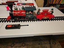 EZTEC Santa Express Christmas Train Set 35 Piece Remote Control With Box Tested