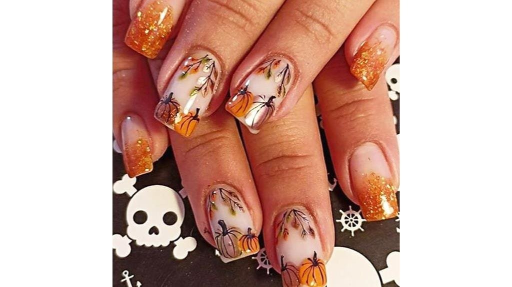 fall press on nails