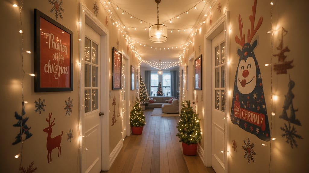 festive gallery wall art