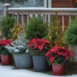 festive outdoor container decorations
